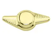 NEW! UNIVERAL 26T GENUINE VINTAGE LOWRIDER KNOCK-OFF 3/8 AXLE 648W IN GOLD.
