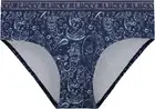 Lucky Brand Women's Underwear Microfiber Hipster Briefs Navy, Size Small