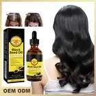 1-2*Black Seed Oil -Hair Care Essence Improve Dryness Nourish Damaged Hair 60ml