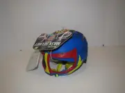 NEW Krash Luchador Hero Mask Helmet Bike Bicycle Boys Youth 8-14 (54-58cm)