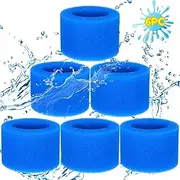 EUZLABBY 6 Pack Type VI Sponge Cartridge, for Bestway Pool Filter, for Bestway Spa Replacement Filter, Type VI Filter for Pool, for Lay-Z Spa Filter Pump.