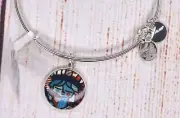 NEW NWT Alex and Ani Freedom Britto Statue of Liberty Shiny Silver Bracelet