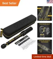 Versatile In-Lb Torque Wrench with Protective Case & Calibration Certificate