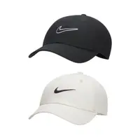 在飛比找蝦皮商城優惠-NIKE CLUB CAP U CB SWSH 米白 刺繡老