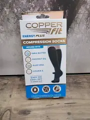 Copper fit energy compression socks l/xl