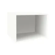 Kaboodle 460 x 500-600mm Feta Whip V Customisable Microwave Open Shelf
