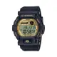 【CASIO G-SHOCK】經典黑金配色休閒電子腕錶-消光黑/GD-350GB-1/台灣總代理公司貨享一年保固