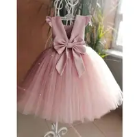 在飛比找ETMall東森購物網優惠-女童禮服連衣裙夏季2023新款兒童蓬蓬紗公主裙花童女孩生日表