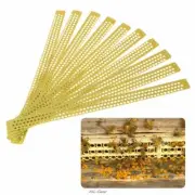 10 Pcs/Bag Plastic Pollen Trap Catcher Beekeeping Apiculture Tools Bee Hive