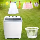 5KG Mini Portable Washing Machine Twin Tub Camping Caravan Spin Outdoor Washer
