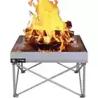 Campfire Defender Protect Preserve Pop-Up Fire Pit | Portable 24”x24”x15” NEW