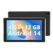 Tablets, Android 14 Tablet 7 inch, 4GB RAM 32GB ROM Tablet PC Quad-Core Proce...