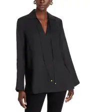 Michael Michael Kors Tie Neck Top