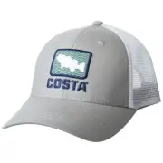 BASS WAVES TRUCKER FQS900213 COSTA HATS GREY ONESIZE MEN