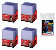 NEW 200 Ultra Pro Regular 3 x 4 Toploaders TOP LOADERS + 100 Penny Sleeves