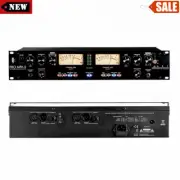 ART Pro MPA-II Dual Channel Electronic Amplifier Mic Amplifier with 2 VU Meters