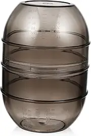 Mixing Cup for Hair Dye Double-Scale Bowl Measurement Marks Hair Coloring Tool for Salon Home