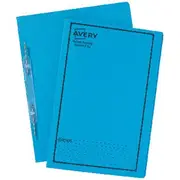 Avery Foolscap Spiral Spring File Blue