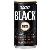 在飛比找遠傳friDay購物優惠-UCC BLACK無糖黑咖啡185g(60入)UCCBLAC