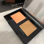 NIB Full size Morphe Cosmetics ~ Blush & Highlighter Duo Palette ~ Glowin’ Out~