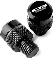 Motorcycle CNC Mirror Hole Plug Screw Bolt Cap Compatible with CB500X CB650R CB1000R CB650F CB600F CB500F CB1100 CB1000R