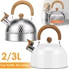 with Anti-scald Handle Whistle Kettle 2/3/4L Tea Kettle Gas Induction Cooker