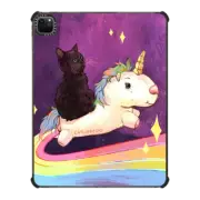 iPad Pro 12.9-inch (5th/6th gen) iPad Impact Case Rainbow Unicorns in Space