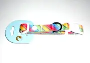 NEW Whimsy size Medium Dog Collar Neoprene Padded Pride Love & Rainbows
