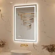20X28 LED Bathroom Mirror with Lights, Frontlit & Backlit, Smart Bathroom Mirror