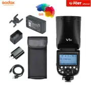 Godox V1-N V1N 2.4G TTL Camera Flash Round Head Speedlite with Battery For Nikon