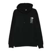 [The North Face] The North Face Graphic-print Hooded Sweatshirt L BLACK