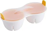 Microwave Egg Poachers - Mold Eggs Poacher Cup | Egg Cooker | Egg Poacher | Egg Boiler for Microwave | Poached Egg Maker with Lid Egg Cooker Steamer Rapid Egg Cooking Appliances for Microwave