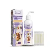 Ear Cleaner Pet Ear Drops For Infections Control Yeast Mites Ear Mites And Ear Wax Itching 118ml