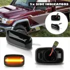 Side Indicators for Land Cruiser 70 80 100 Series Dynamic Led Marker Lights 2x