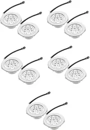 iplusmile 5pcs Energy-Saving Led Light Bulbs for Range Hood 12v Kitchen Lighting Oven Hood Bulbs Durable Easy Replacement