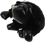 WHAMVOX 1Pc Cute Gorilla Plush Keychain Pendant for Backpacks and Bags Unique Soft Gorilla Decor Versatile Key Ring for Keys Phone Accessories Keychain