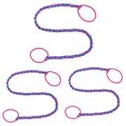 Rip Tie 3mm Tangle Free Hair Tie, Sunset, 3-Pack