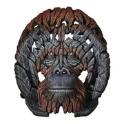 Edge Sculpture - Orangutan Bust - Stone Resin - Garden & Home Decor