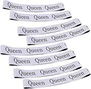 Bed Sheet Organizer Bands,8 Pcs Elastic Closet Organization Sheet Straps Elastic Bed Sheet Storage Sheet Keeper, Storage Labels Bedding Bands (Queen)