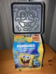 SpongeBob SquarePants Cast Iron Skillet With Pancake Mix, Christmas Gift Set
