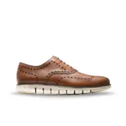 Cole Haan Men's Zerogrand Wingtip Oxford C14493 - British Tan NWB