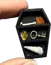 Rock Display Shelf,Earring Holder Jewelry Organizer - Shelf Storage for Rock Collection Jewelry Earrings Rings Home Decoration