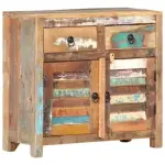 NNEVL Sideboard 70x30x68 cm Solid Reclaimed Wood