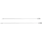 2 Pcs Vertical Blind Accessories Acrylic Window Curtain for Blinds Rod