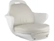 Springfield Marine 1061201-C Boat Pilot-Chair Rotational Molded White