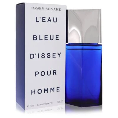 L'Eau Bleue D'Issey Pour Homme by Issey Miyake Eau De Toilette Spray 2.5 oz For