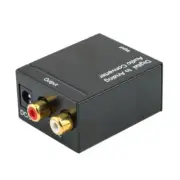 Optical Coaxial Toslink Digital to Analog Audio Converter Adapter RCA 3.5mm a