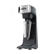 Omega Milkshake Maker with 28oz Stainless Steel Blending Cup, in Black
