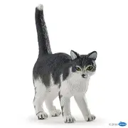 NEW PAPO 54041 Black & White Farm Cat - Standing Pose RETIRED