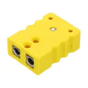 K Type Thermocouple Wire Connectors Male Plug Round Pin 1pcs 220°C